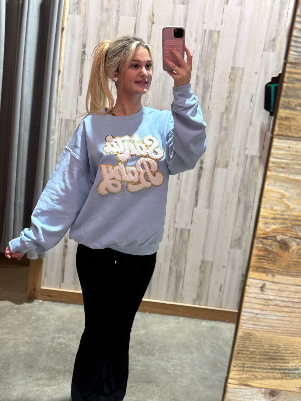 Baby Blue Santa Baby