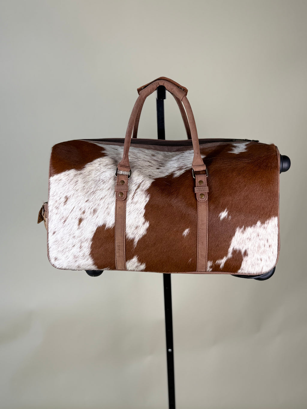 Cowhide Carry On