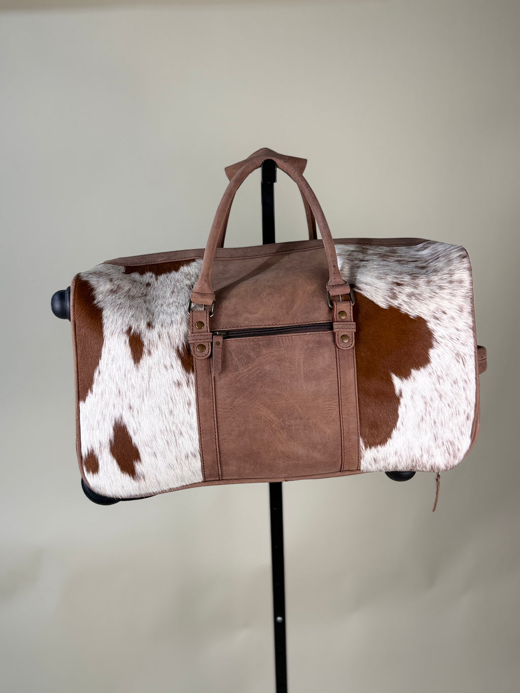 Cowhide Carry On