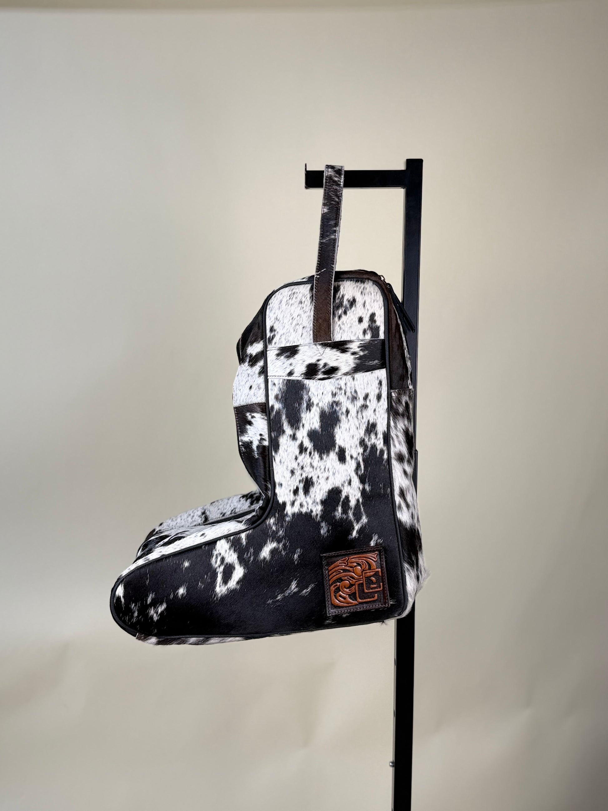 Cowhide Boot Bag