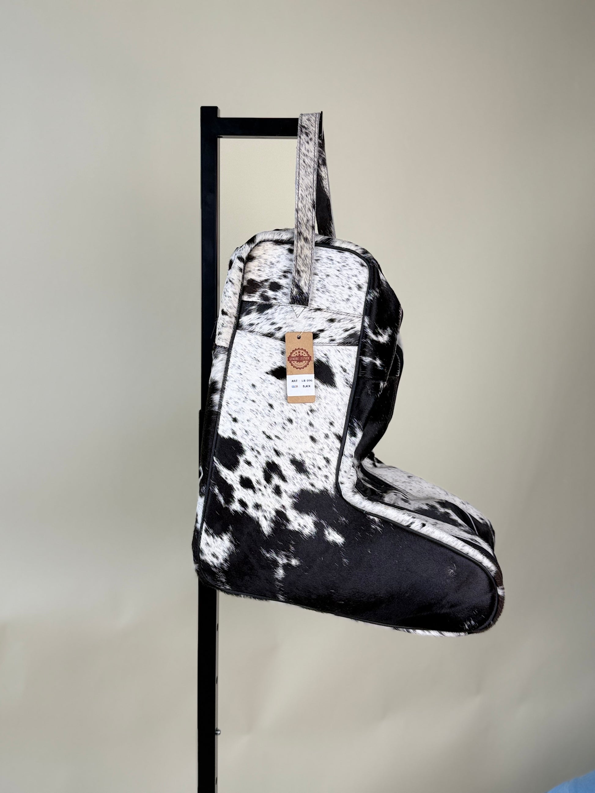 Cowhide Boot Bag