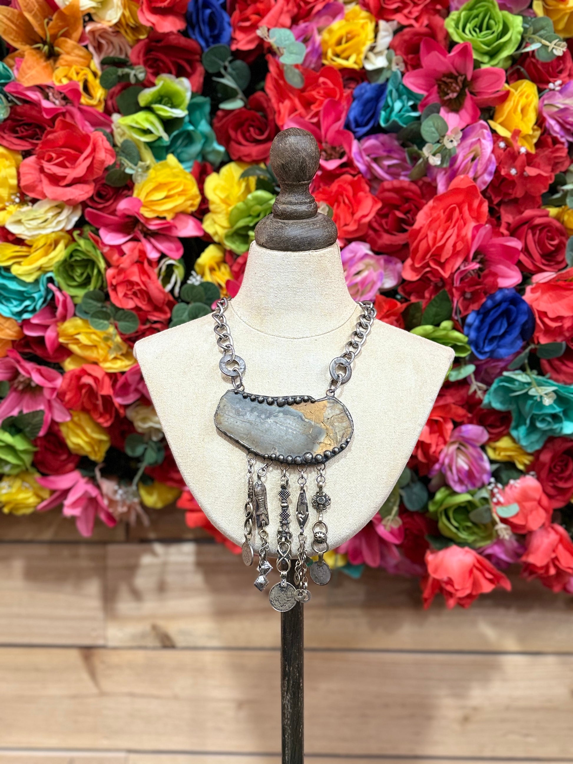 River Rock Charm Necklace