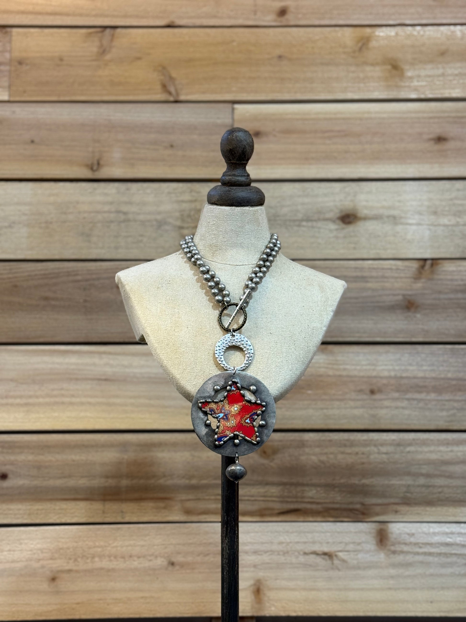 Red Star Navajo Pearl Necklace