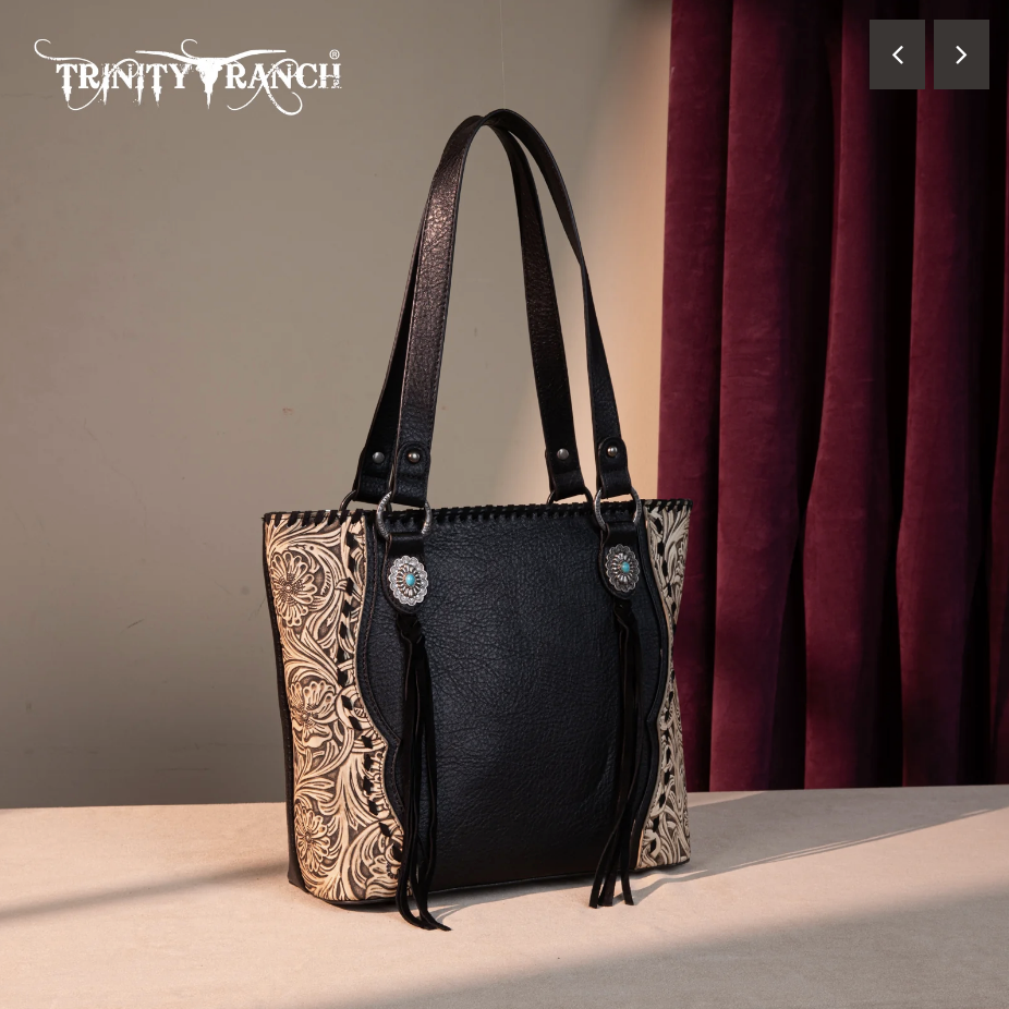 Trinity Ranch Concho Collection Concealed Carry Tote